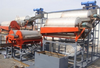 Ilmenite beneficiation process method